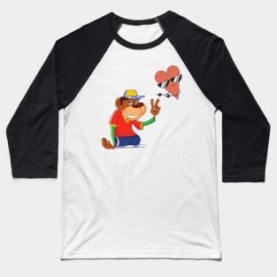 cool monkey design Baseball T-Shirt